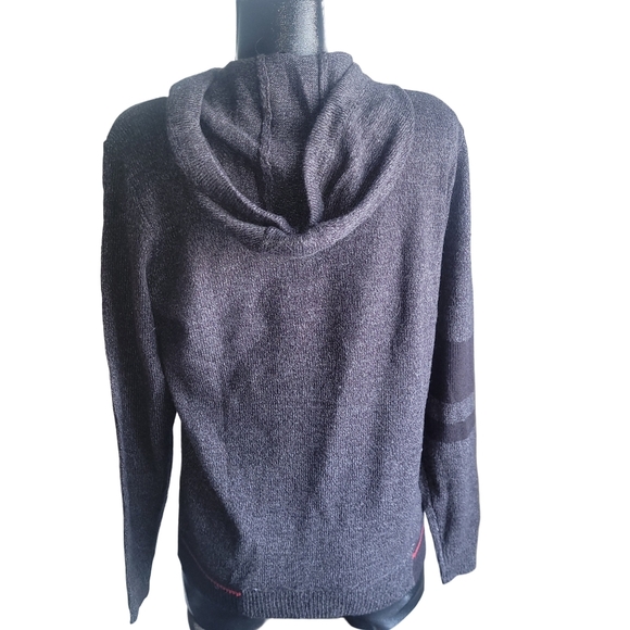 The Roadster Life Co. grey/black knit pullover sweater M - Picture 4 of 5